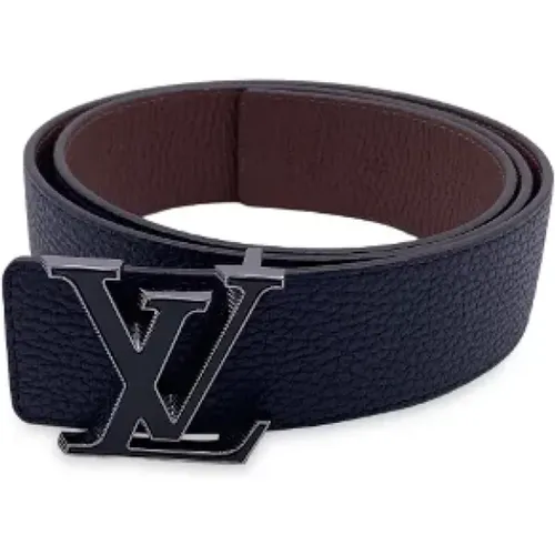 Pre-owned Leather belts , female, Sizes: ONE SIZE - Louis Vuitton Vintage - Modalova