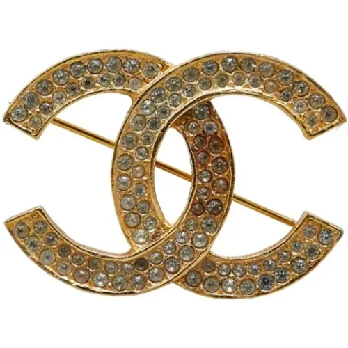 Pre-owned Metal brooches , female, Sizes: ONE SIZE - Chanel Vintage - Modalova