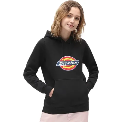 Icon Logo Hoodie , Damen, Größe: S - Dickies - Modalova