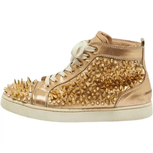 Pre-owned Leder sneakers - Christian Louboutin Pre-owned - Modalova