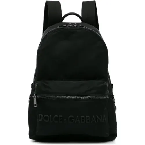 Pre-owned Nylon shoulder-bags , female, Sizes: ONE SIZE - Dolce & Gabbana Pre-owned - Modalova