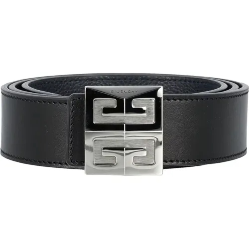 Men's Accessories Belts /dark Blue Ss24 , male, Sizes: 100 CM - Givenchy - Modalova