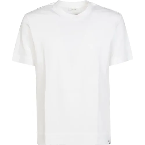 Einfarbiges Bielastisches T-Shirt - Paolo Pecora - Modalova