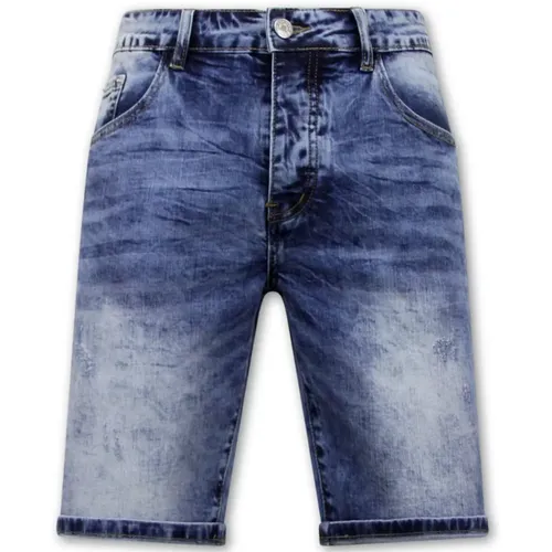 Jeansshorts für Männer - Blau , Herren, Größe: W36 - Enos - Modalova