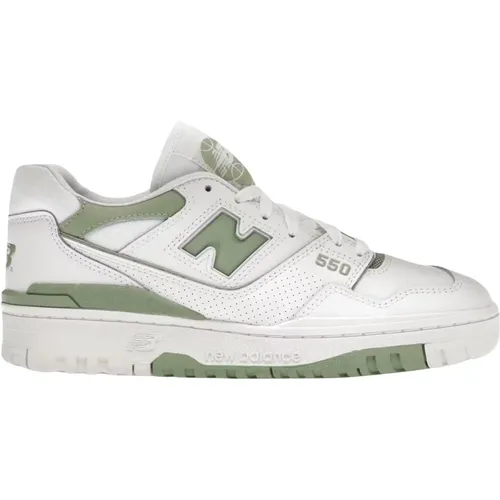 Limitierte Auflage Mint Green 550 Sneakers , Herren, Größe: 42 1/2 EU - New Balance - Modalova