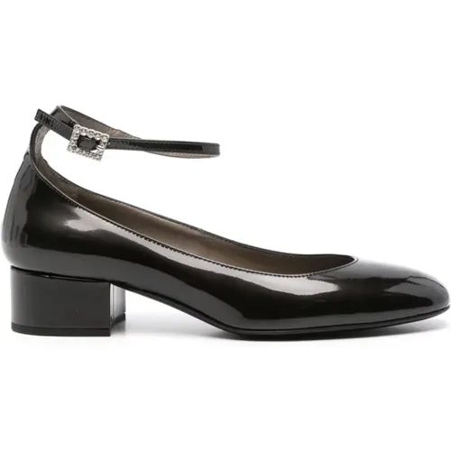 Schwarze Lack Margo Pumps , Damen, Größe: 39 EU - Roberto Festa - Modalova