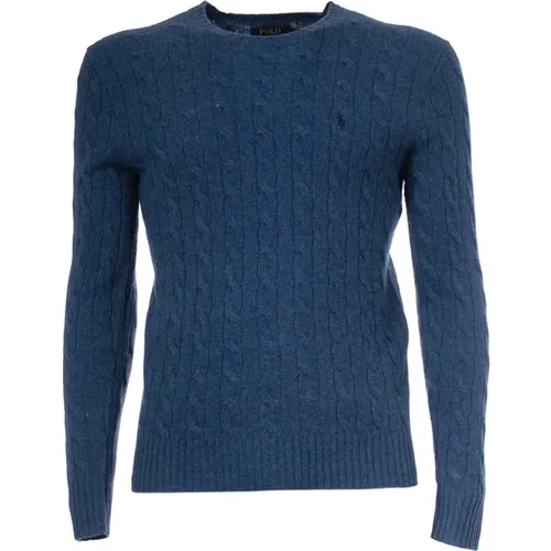 Men's Wool and Cashmere Sweater , male, Sizes: S, M, XL - Polo Ralph Lauren - Modalova
