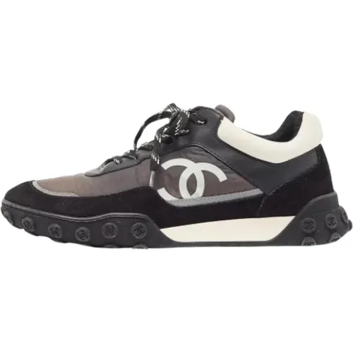 Pre-owned Nylon sneakers , female, Sizes: 5 1/2 UK - Chanel Vintage - Modalova