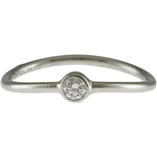 Pre-owned Platinum rings , female, Sizes: ONE SIZE - Tiffany & Co. Pre-owned - Modalova