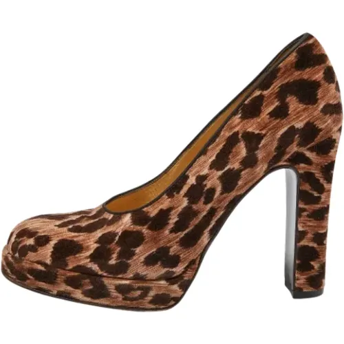 Pre-owned Velvet heels , female, Sizes: 4 UK - Dolce & Gabbana Pre-owned - Modalova