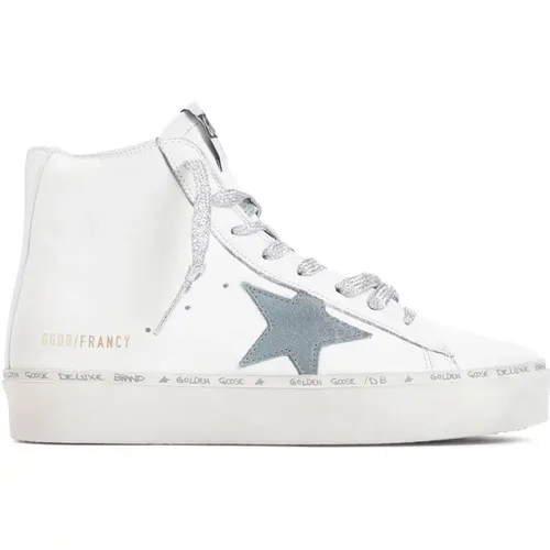 Leather Sneakers for Women , female, Sizes: 5 UK, 6 UK, 7 UK, 4 UK - Golden Goose - Modalova