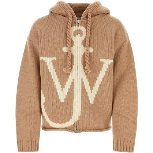 Cappuccino Wollpullover JW Anderson - JW Anderson - Modalova