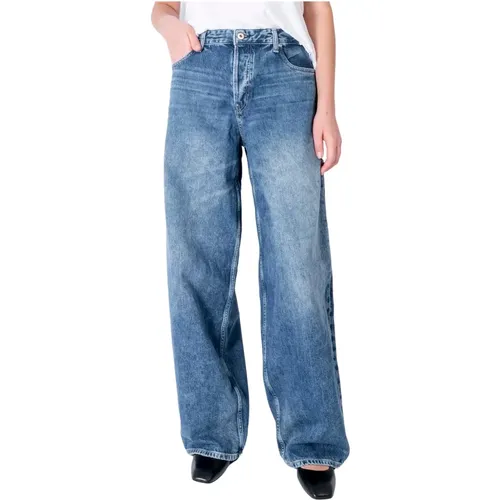 Vintage Wide Leg Jeans , Damen, Größe: W28 - adriano goldschmied - Modalova