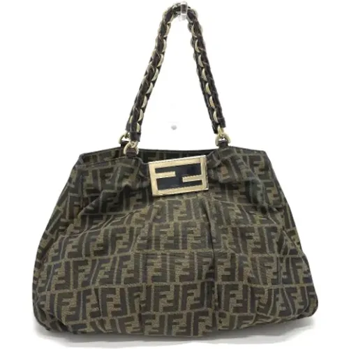 Pre-owned Canvas fendi-bags , female, Sizes: ONE SIZE - Fendi Vintage - Modalova