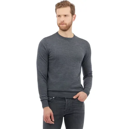Merino Wool Crew-Neck Sweater , Herren, Größe: M - Brooks Brothers - Modalova