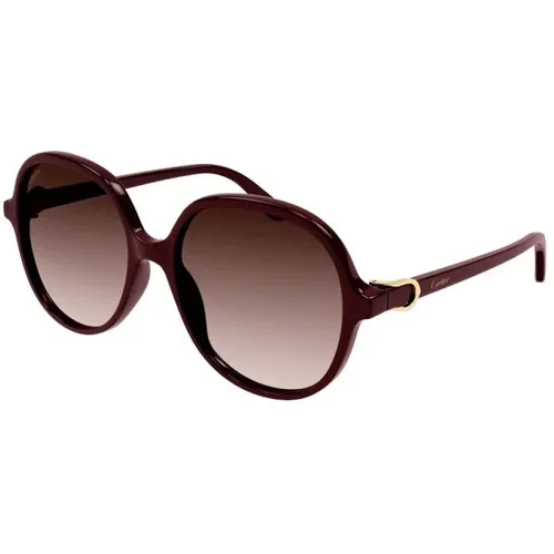 Sonnenbrille , Damen, Größe: 57 MM - Cartier - Modalova
