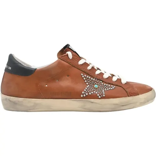 Superstar Fantasy Star Pearl Sneakers , male, Sizes: 9 UK - Golden Goose - Modalova