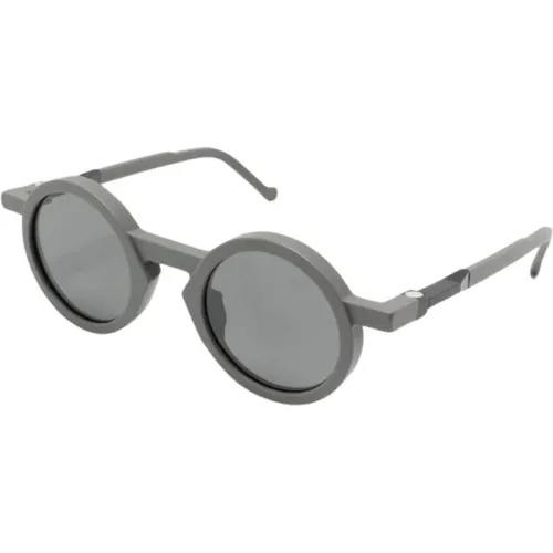 Wl0040 Dark Grey Matt Sunglasses , unisex, Sizes: 45 MM - Vava Eyewear - Modalova