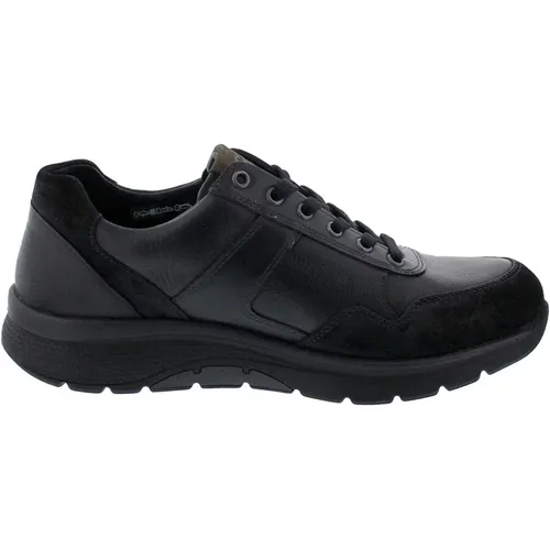 Schwarze Schnürschuhe Amory Stil , Herren, Größe: 42 1/2 EU - mephisto - Modalova