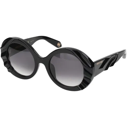 Stylische Sonnenbrille Src010V , Damen, Größe: 52 MM - Roberto Cavalli - Modalova