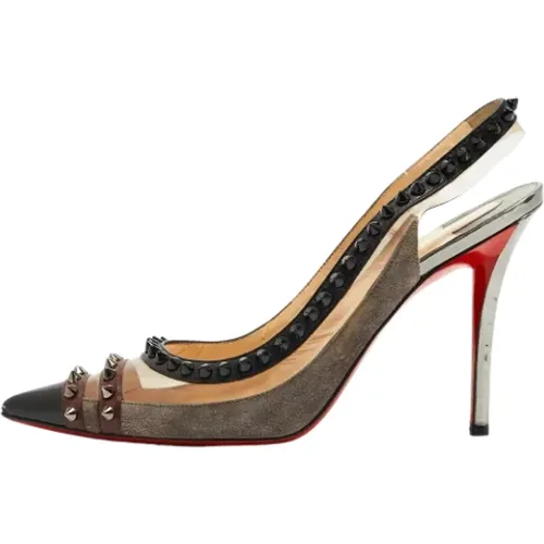 Pre-owned Leather heels , female, Sizes: 6 UK - Christian Louboutin Pre-owned - Modalova