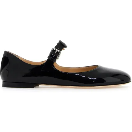 Patent Leather Mary Jane Ballerinas , female, Sizes: 5 UK, 4 UK, 7 UK, 6 UK - Mach & Mach - Modalova