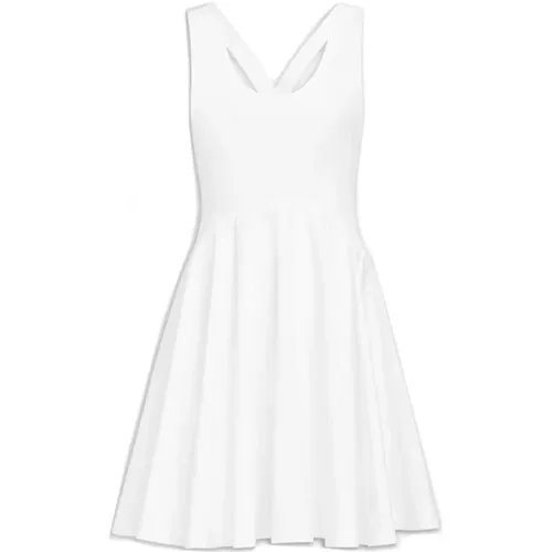 Cotton Mini Dress Elegant Style , female, Sizes: XS - Alaïa - Modalova