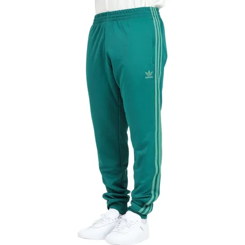 Grüne Sportliche Classics SST Hose , Herren, Größe: XL - adidas Originals - Modalova