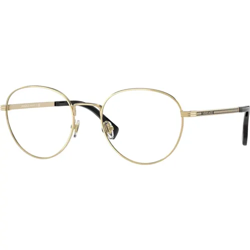 Gold Eyewear Frames , unisex, Sizes: 53 MM - Versace - Modalova