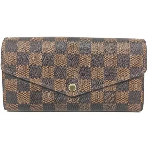 Pre-owned Canvas wallets , female, Sizes: ONE SIZE - Louis Vuitton Vintage - Modalova