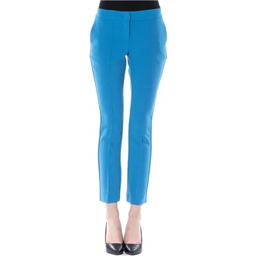 Skinny Pants with Side Zip Closure , female, Sizes: XS, 2XS - Byblos - Modalova