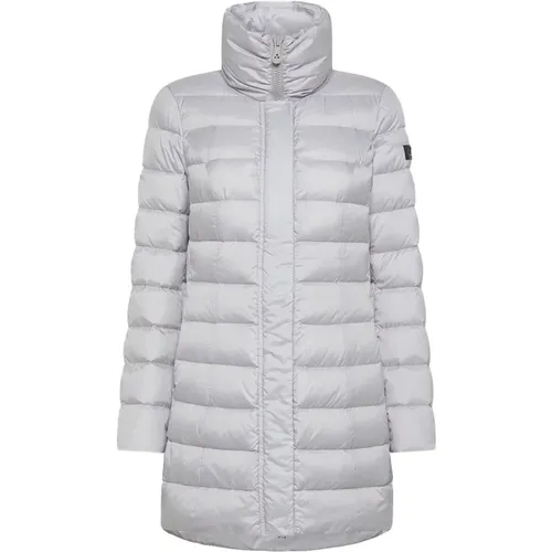 Slim Fit Wide Collar Down Jacket , female, Sizes: L, M, S - Peuterey - Modalova