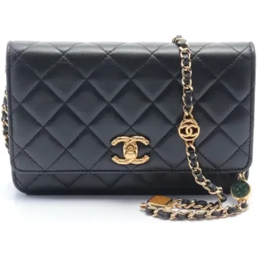 Pre-owned Leather chanel-bags , unisex, Sizes: ONE SIZE - Chanel Vintage - Modalova