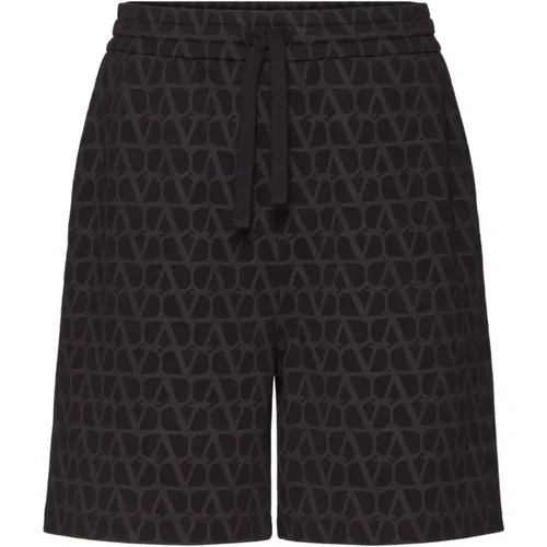 Iconographic Bermuda Shorts , male, Sizes: M, S, L - Valentino Garavani - Modalova