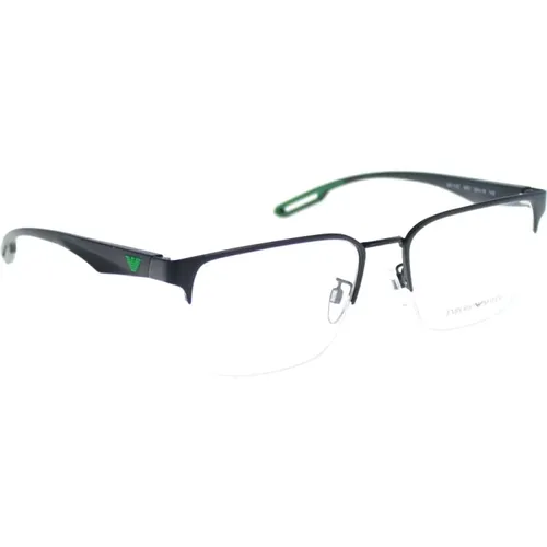 Original Prescription Glasses with 3-Year Warranty , male, Sizes: 56 MM - Emporio Armani - Modalova
