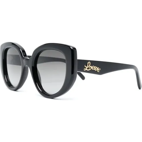Schwarze Sonnenbrille mit Zubehör - Loewe - Modalova