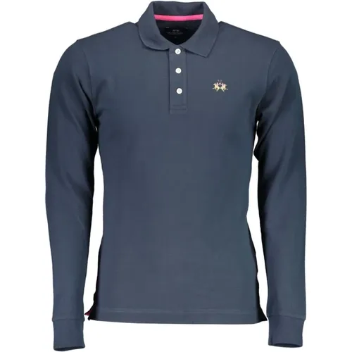 Elegantes Langarm-Poloshirt - LA MARTINA - Modalova