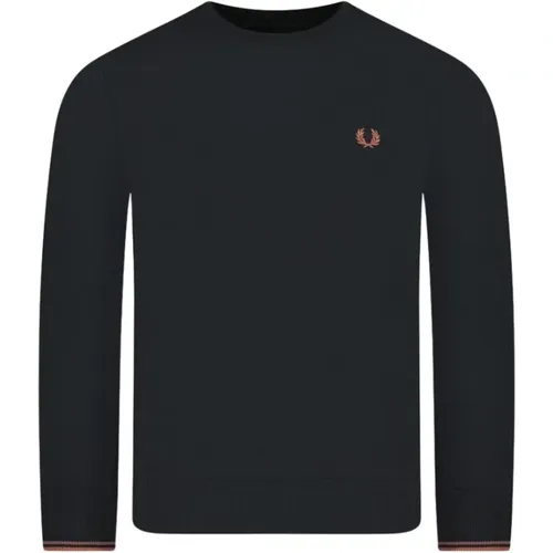 Crew Neck Sweatshirt , Herren, Größe: XL - Fred Perry - Modalova