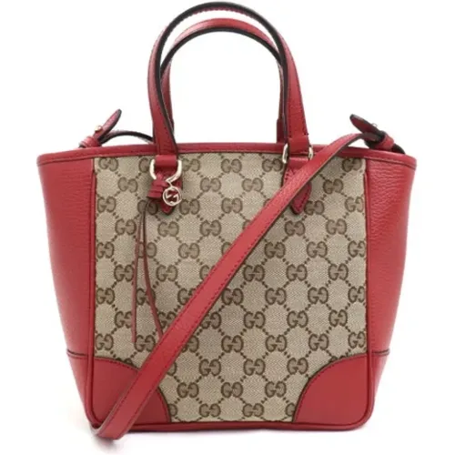 Pre-owned Canvas gucci-bags , female, Sizes: ONE SIZE - Gucci Vintage - Modalova