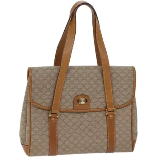 Pre-owned Canvas celine-bags , female, Sizes: ONE SIZE - Celine Vintage - Modalova