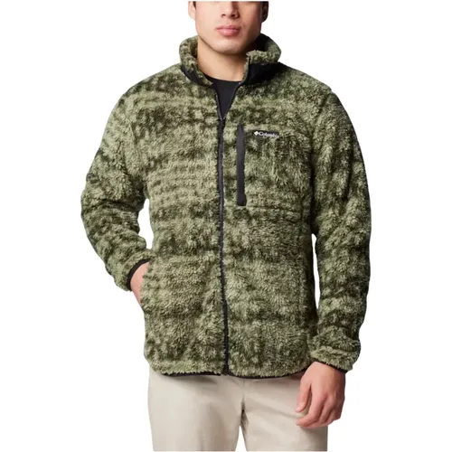 Winter Pass Full-Zip Fleecejacke , Herren, Größe: M - Columbia - Modalova