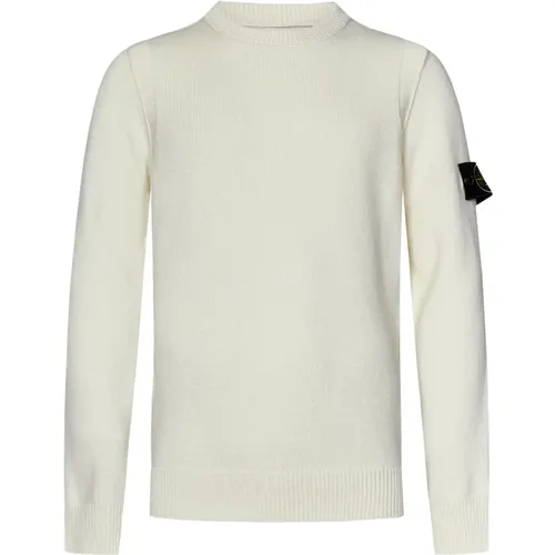 Wool Blend Sweatshirt Aw24 , male, Sizes: XL, L, S, M - Stone Island - Modalova