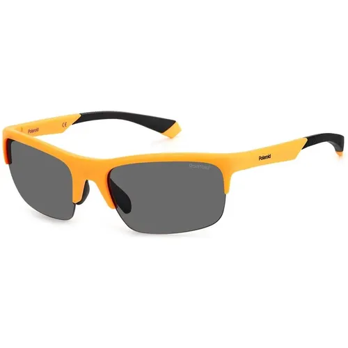 Sportliche Bicolor-Sonnenbrille - Polaroid - Modalova