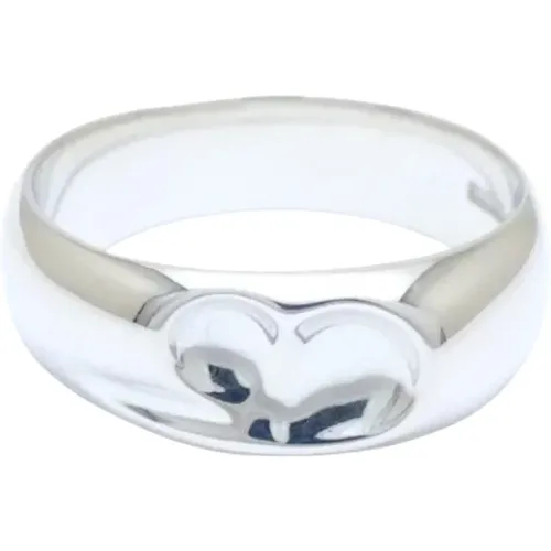 Pre-owned Silver rings , female, Sizes: ONE SIZE - Tiffany & Co. Pre-owned - Modalova