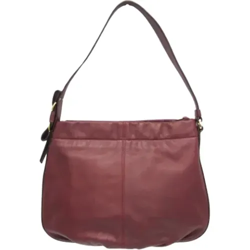 Pre-owned Leather shoulder-bags , female, Sizes: ONE SIZE - Salvatore Ferragamo Pre-owned - Modalova