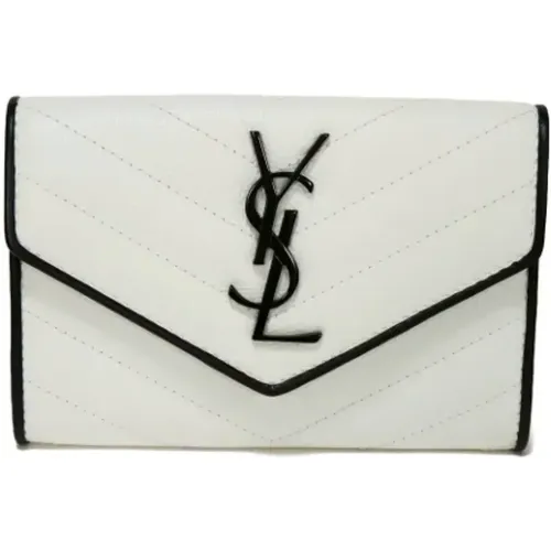 Pre-owned Fabric wallets , female, Sizes: ONE SIZE - Yves Saint Laurent Vintage - Modalova