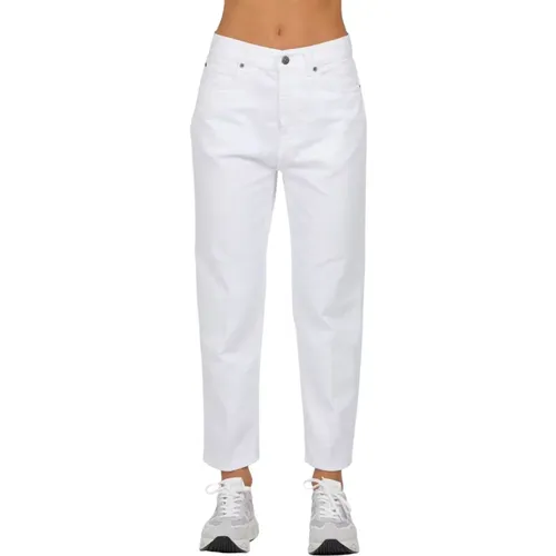 Carrie Carrot Bull Fisso Jeans , female, Sizes: W26, W30, W25 - Dondup - Modalova