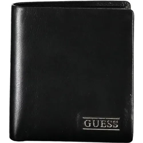 Elegant Leather Wallet Men , male, Sizes: ONE SIZE - Guess - Modalova