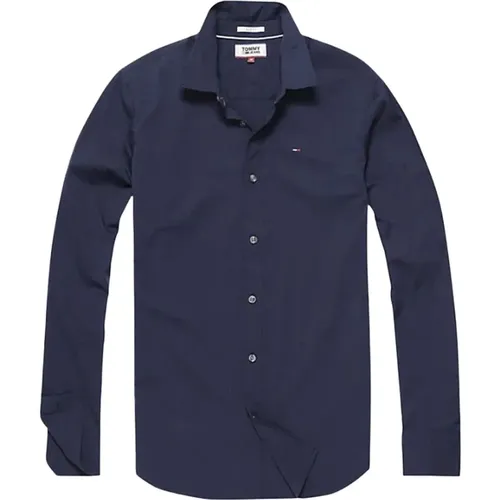 Shirt , Herren, Größe: L - Tommy Jeans - Modalova