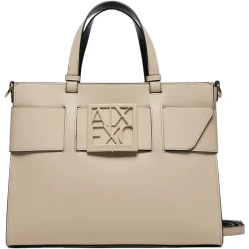 Handbag , female, Sizes: ONE SIZE - Armani Exchange - Modalova